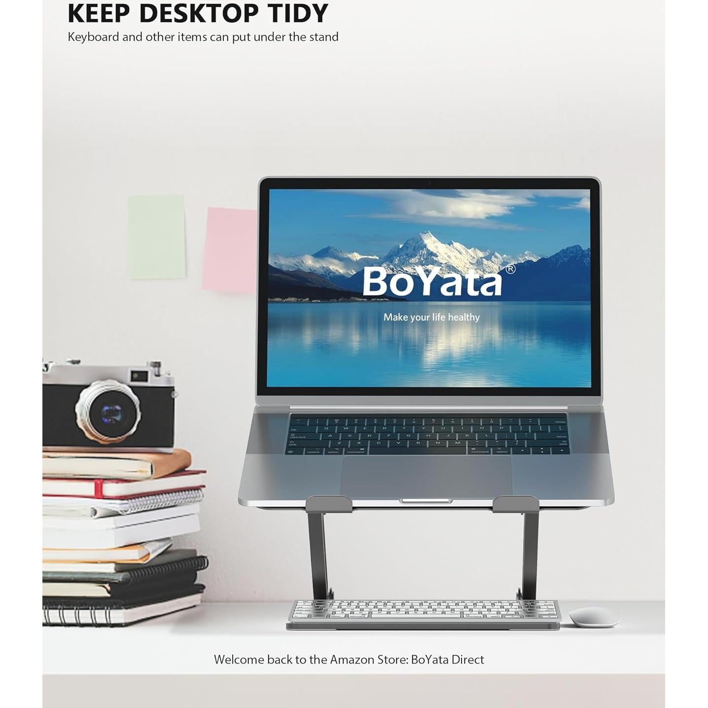 Soporte para Laptop BoYata N19 Ajustable Multi-Angulo 43 cm