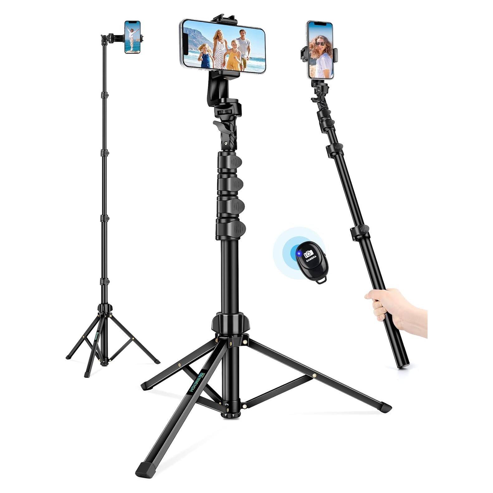 Trípode para Teléfono Nineigh S180 180 cm con Control Remoto