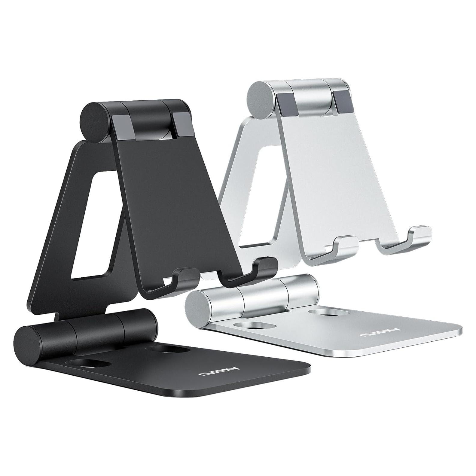 Soporte Doble Plegable Nulaxy A4 para Teléfonos 10-15 cm