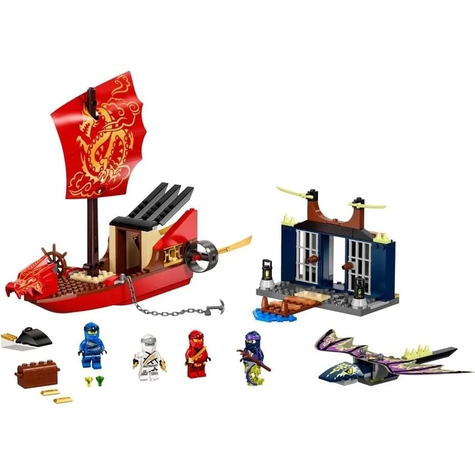 LEGO NINJAGO Vuelo Final Bodega Destiny 71749 147 Pzas
