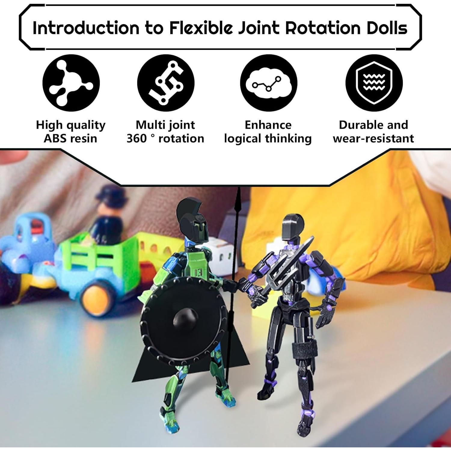 Conjunto de Figuras de Acción T13 Zkgiftsdz - 14.69 cm