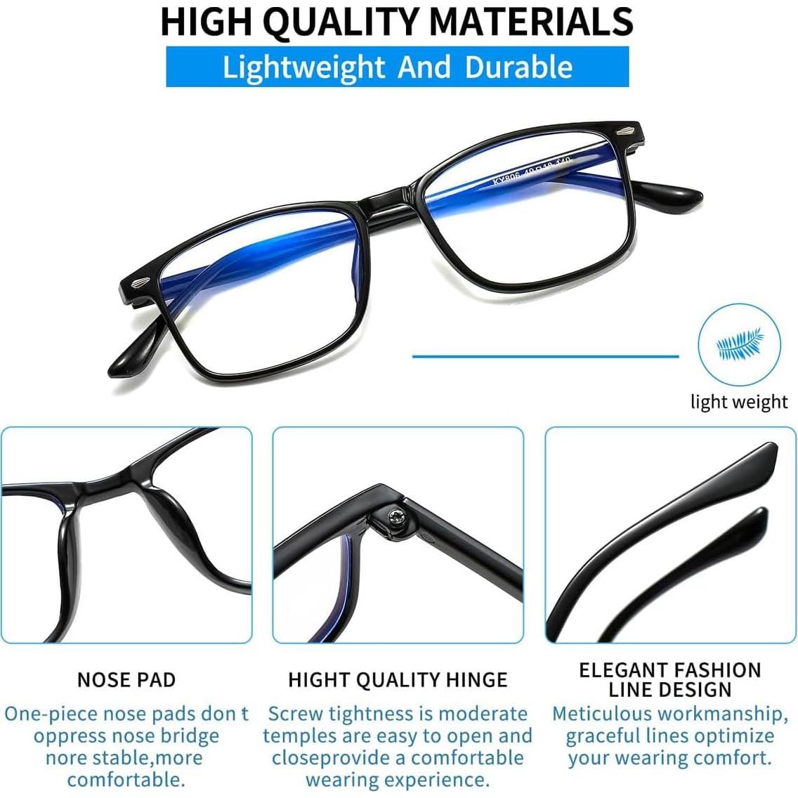 Gafas de Distancia Unisex 2 Paquetes 8900 - Ligeras y Clásicas