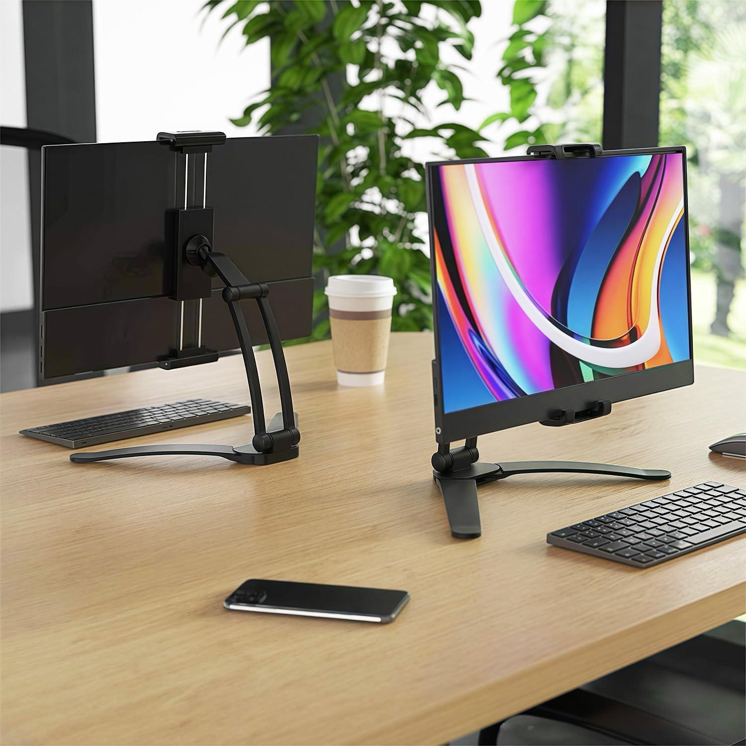 Soporte de Monitor Kado DSM-01 Aluminio Ajustable