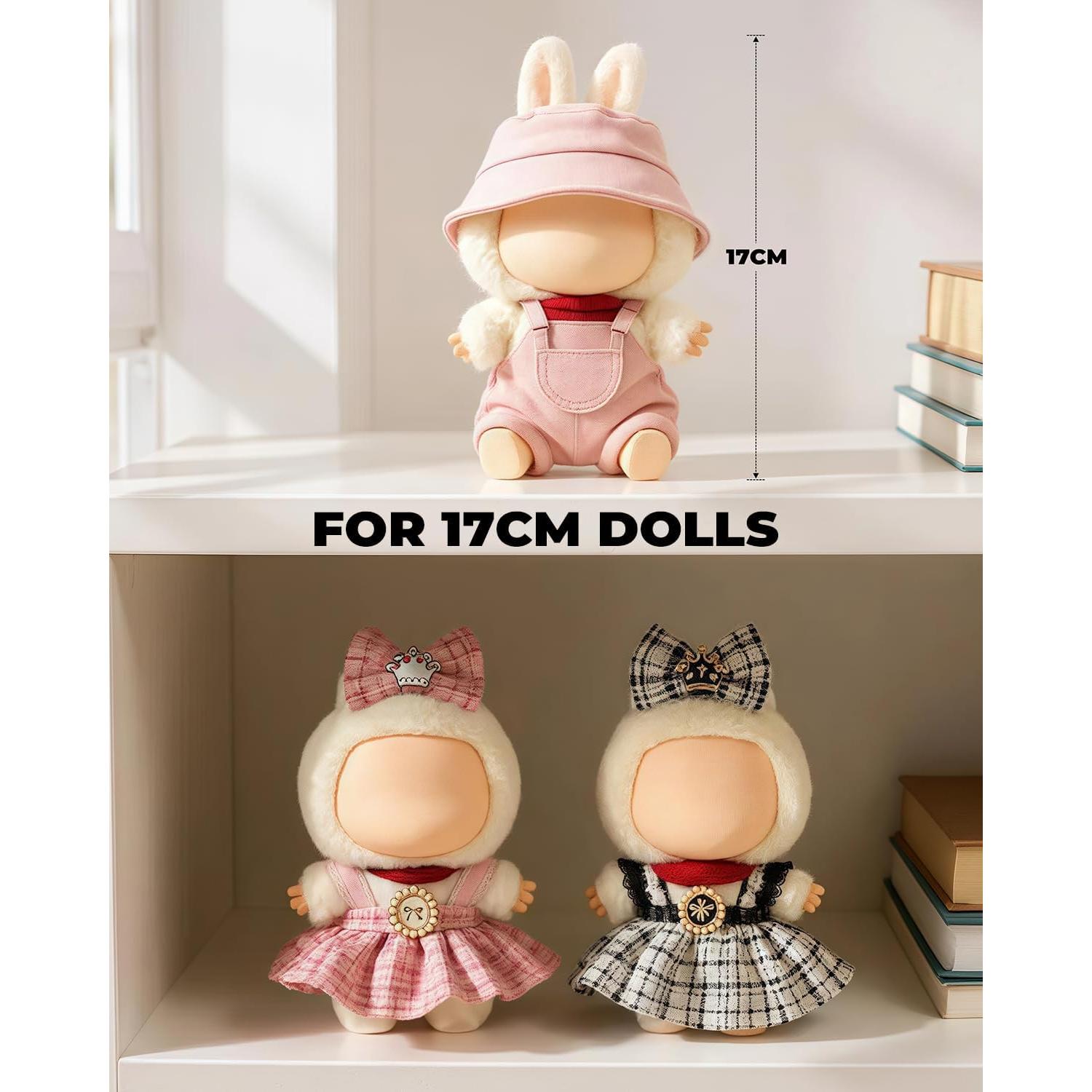 Conjunto de Ropa para Muñecas 17cm LaeFae - 3 Piezas