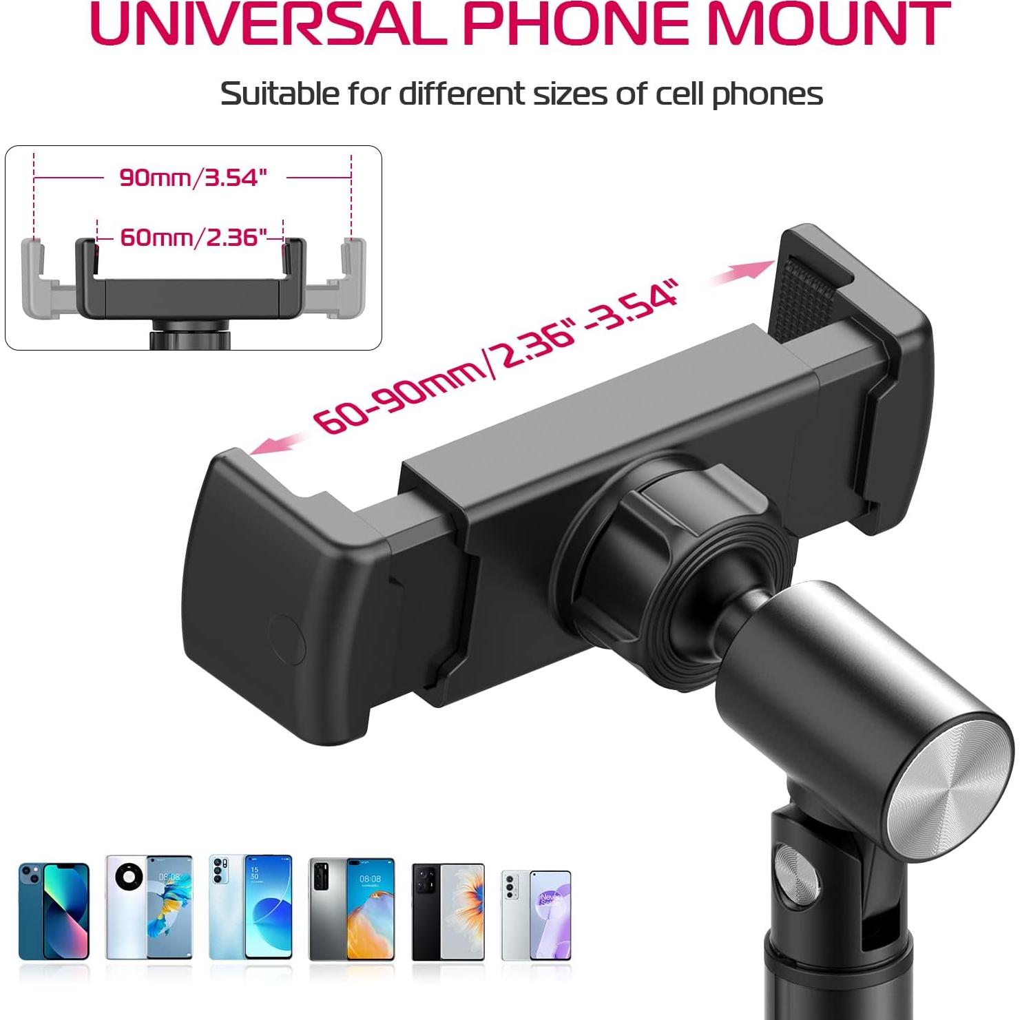 Soporte para Teléfono ULANZI Ajustable 220-330 mm Negro