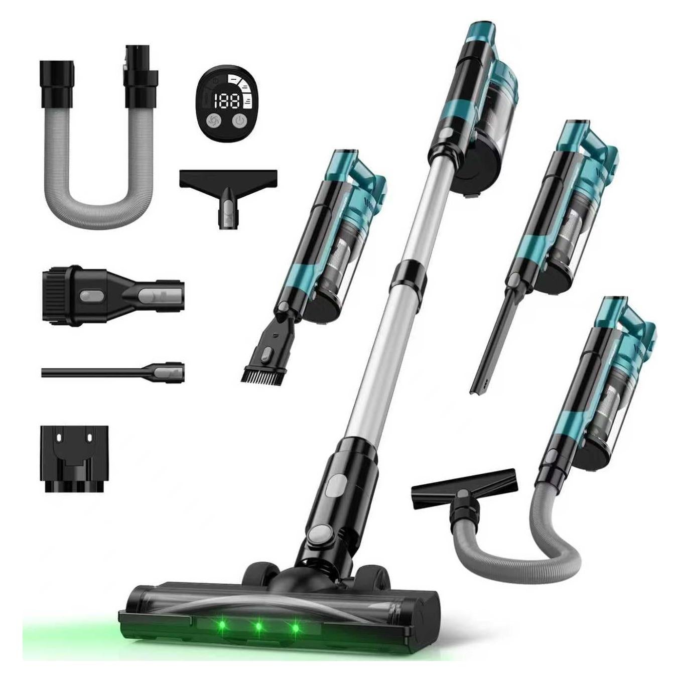 Aspiradora Inalámbrica ZEXAPE 18V con Filtro HEPA 35KPA