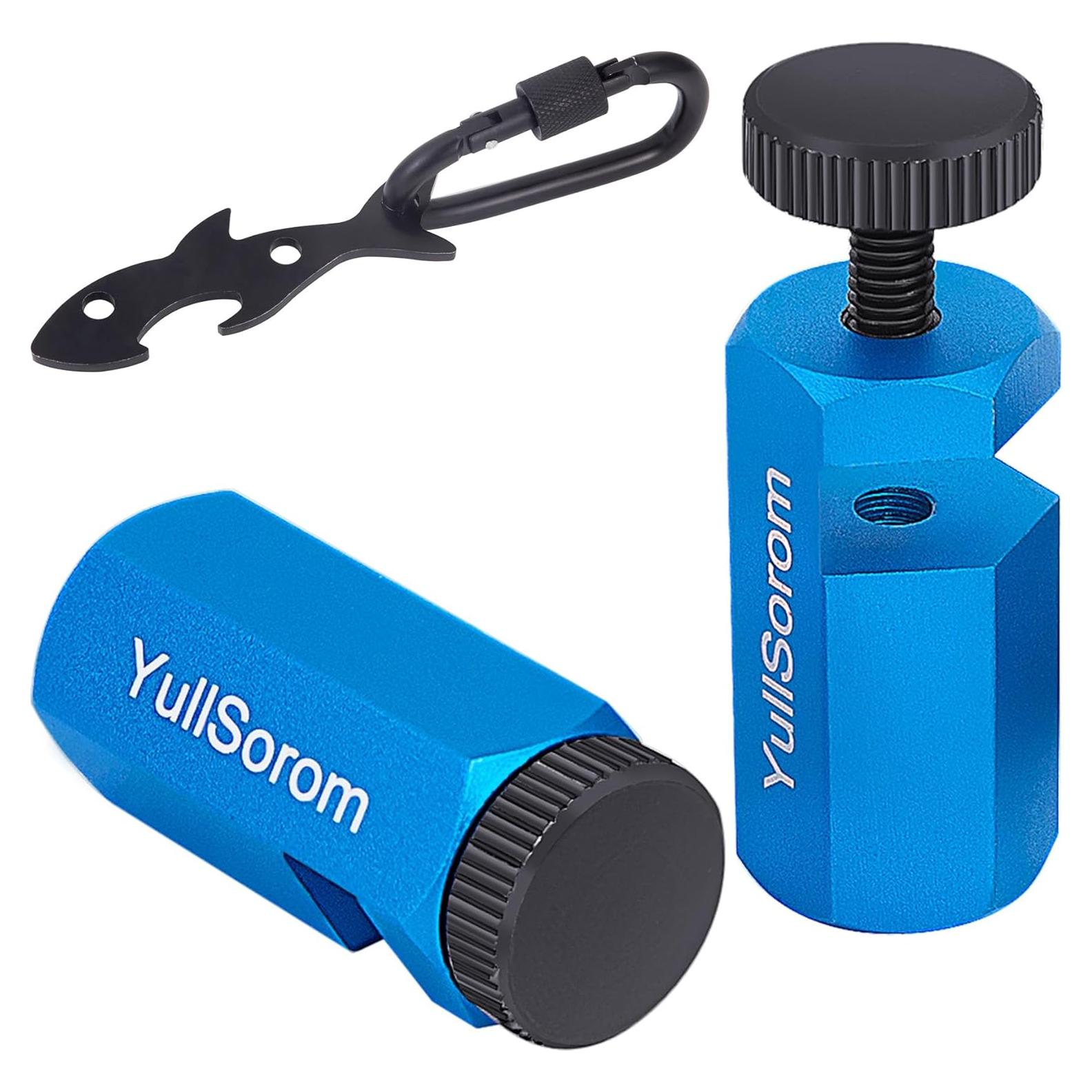 Calibradores de Escalera Altos YullSorom Kit Azul con Soporte