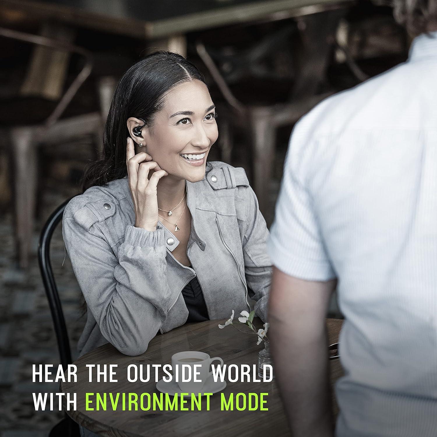 Auriculares Inalámbricos Shure AONIC 215 TW2 - Negro, 32h Batería