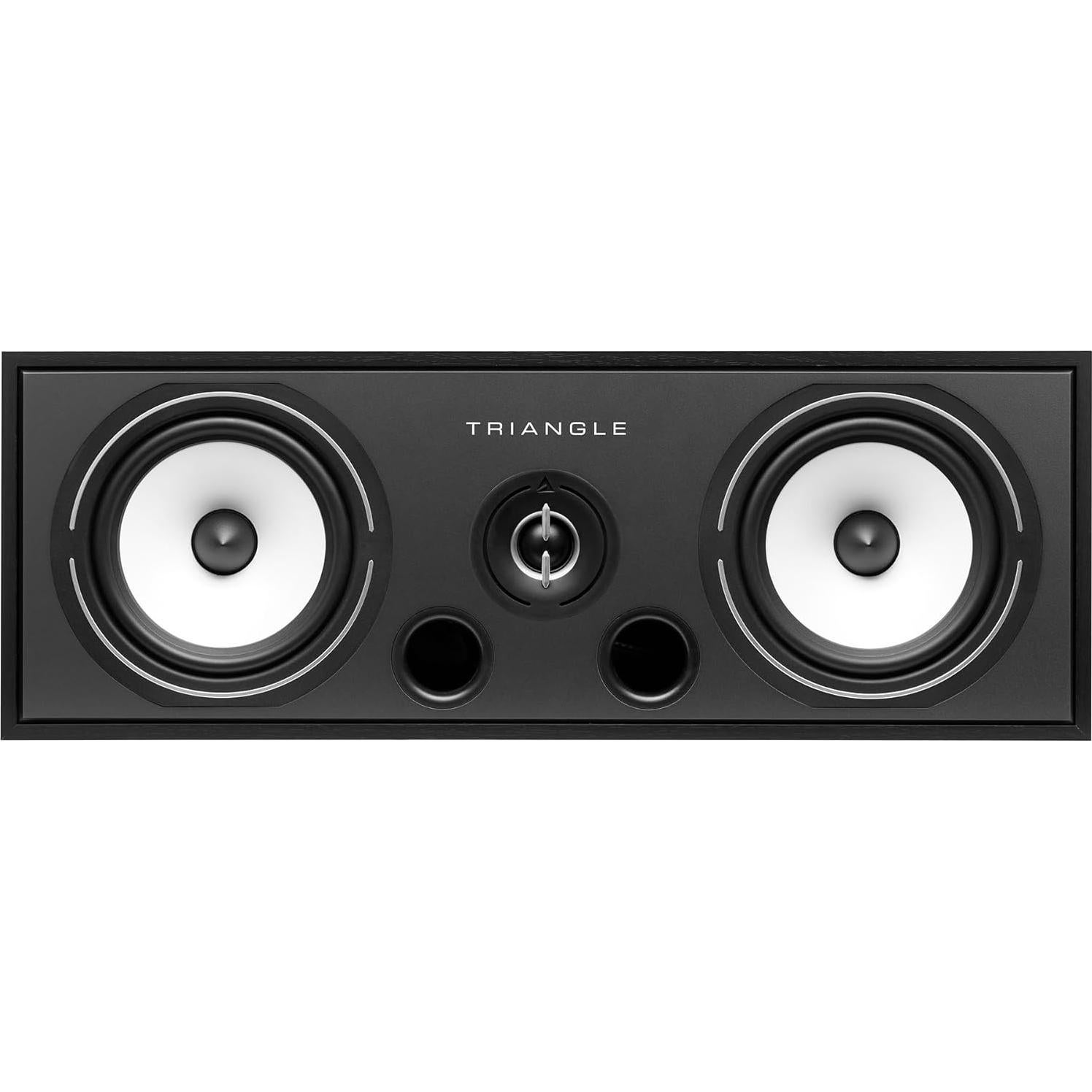 Altavoz Central Triangle BRC2 - 2 Vías, 25mm Tweeter, Roble Negro