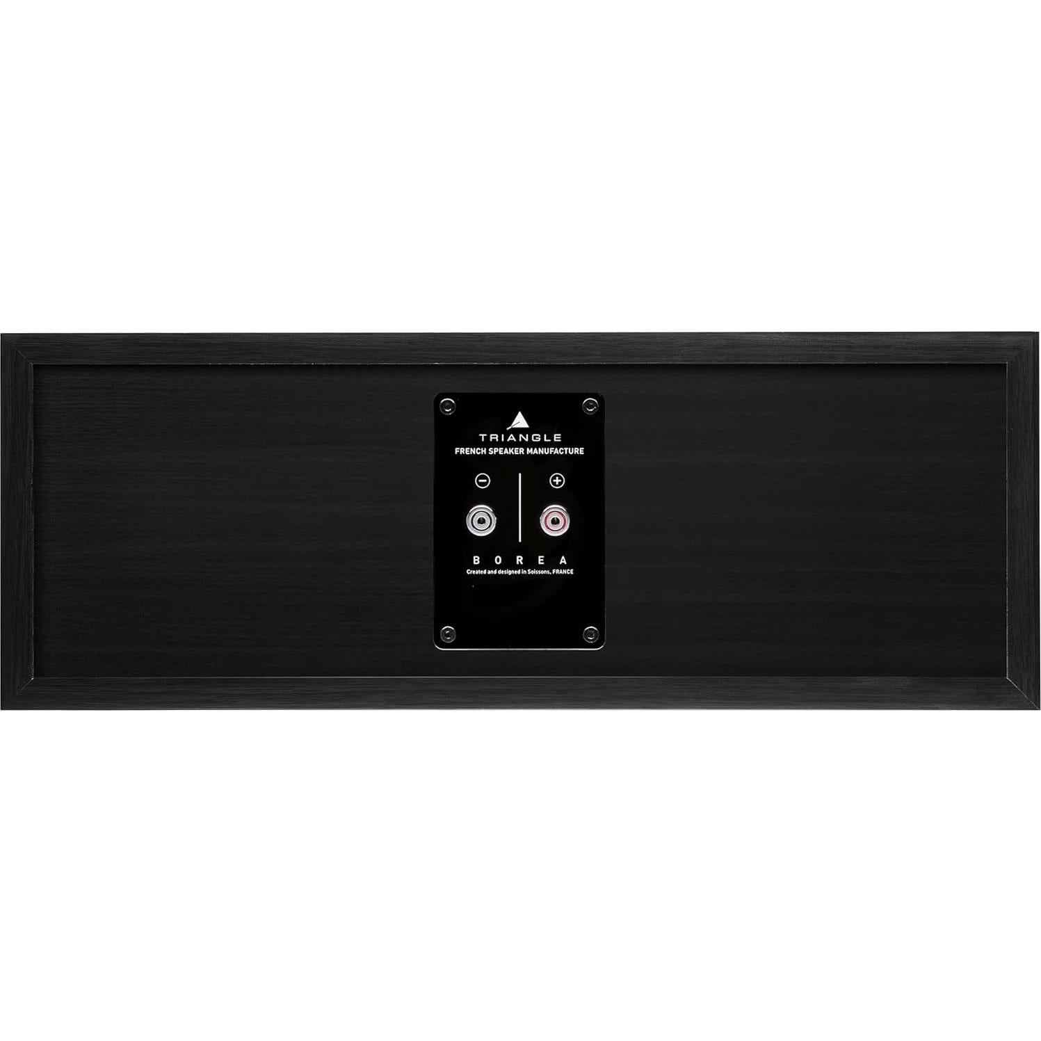 Altavoz Central Triangle BRC2 - 2 Vías, 25mm Tweeter, Roble Negro