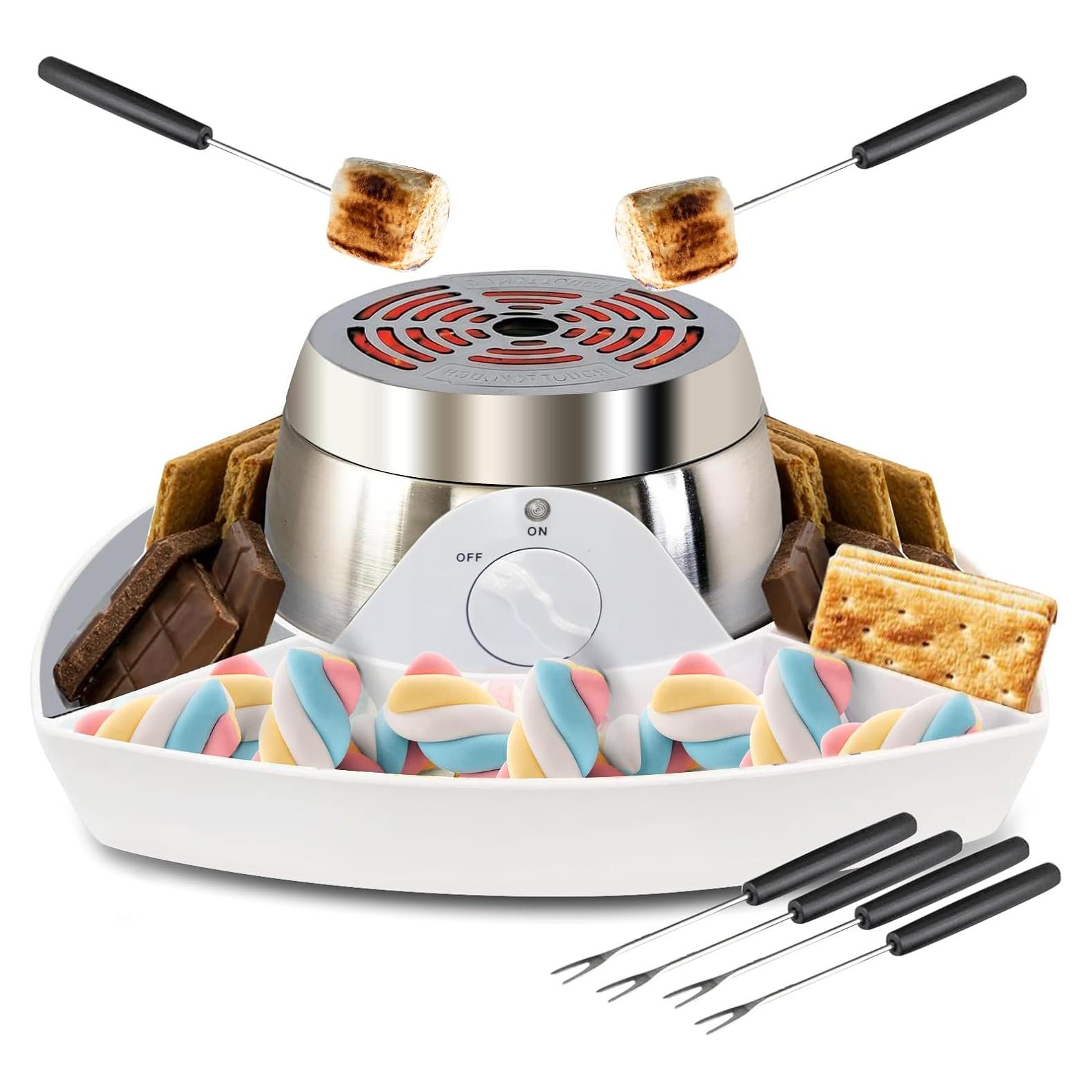 Kit de S'mores Eléctrico LANPRIL 345W Sin Llama 1.51kg