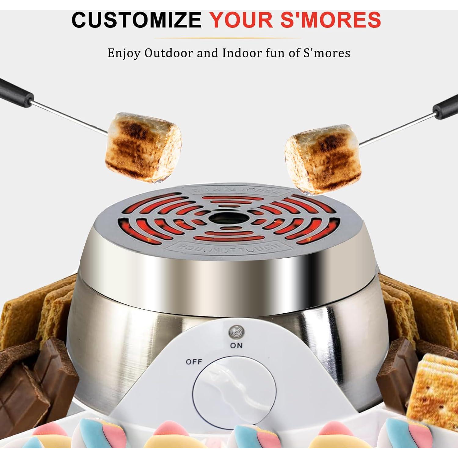 Kit de S'mores Eléctrico LANPRIL 345W Sin Llama 1.51kg