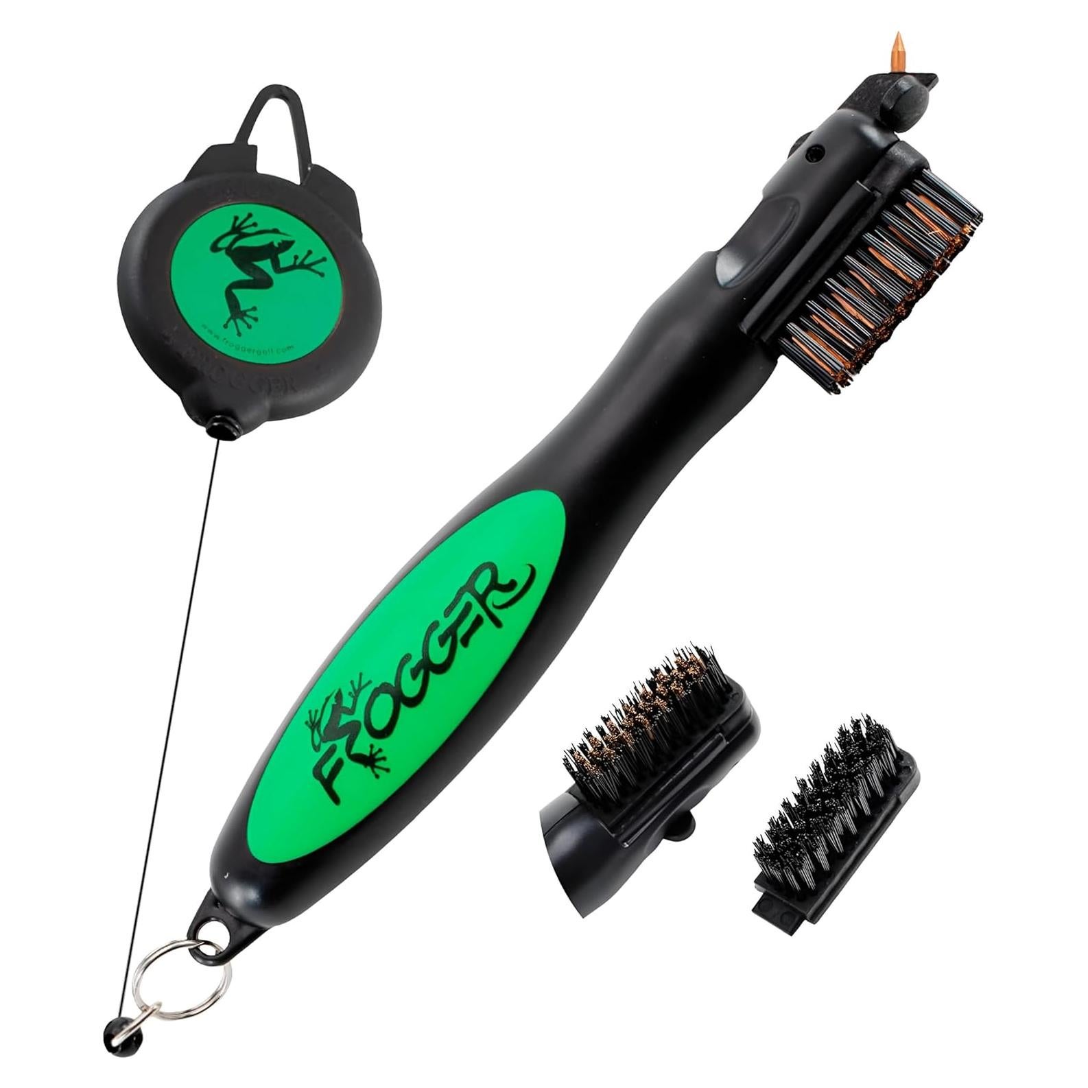 Limpiador de Palos de Golf Frogger BrushPro con Cable 76,2 cm