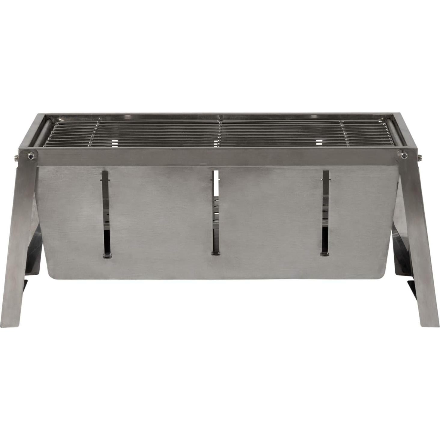 Parrilla de Carbón Plegable Fire Sense Acero Inoxidable 3,40 kg