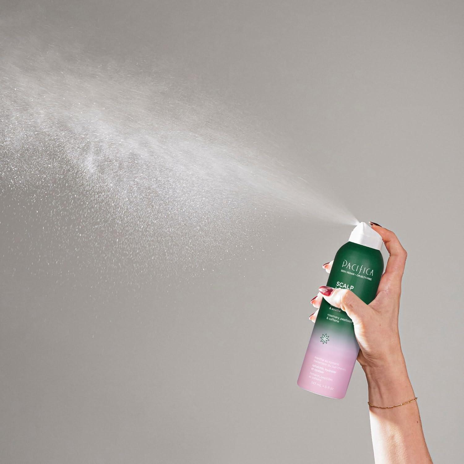 Spray Tratamiento Cuero Cabelludo Pacifica 142g - Romero y Péptidos