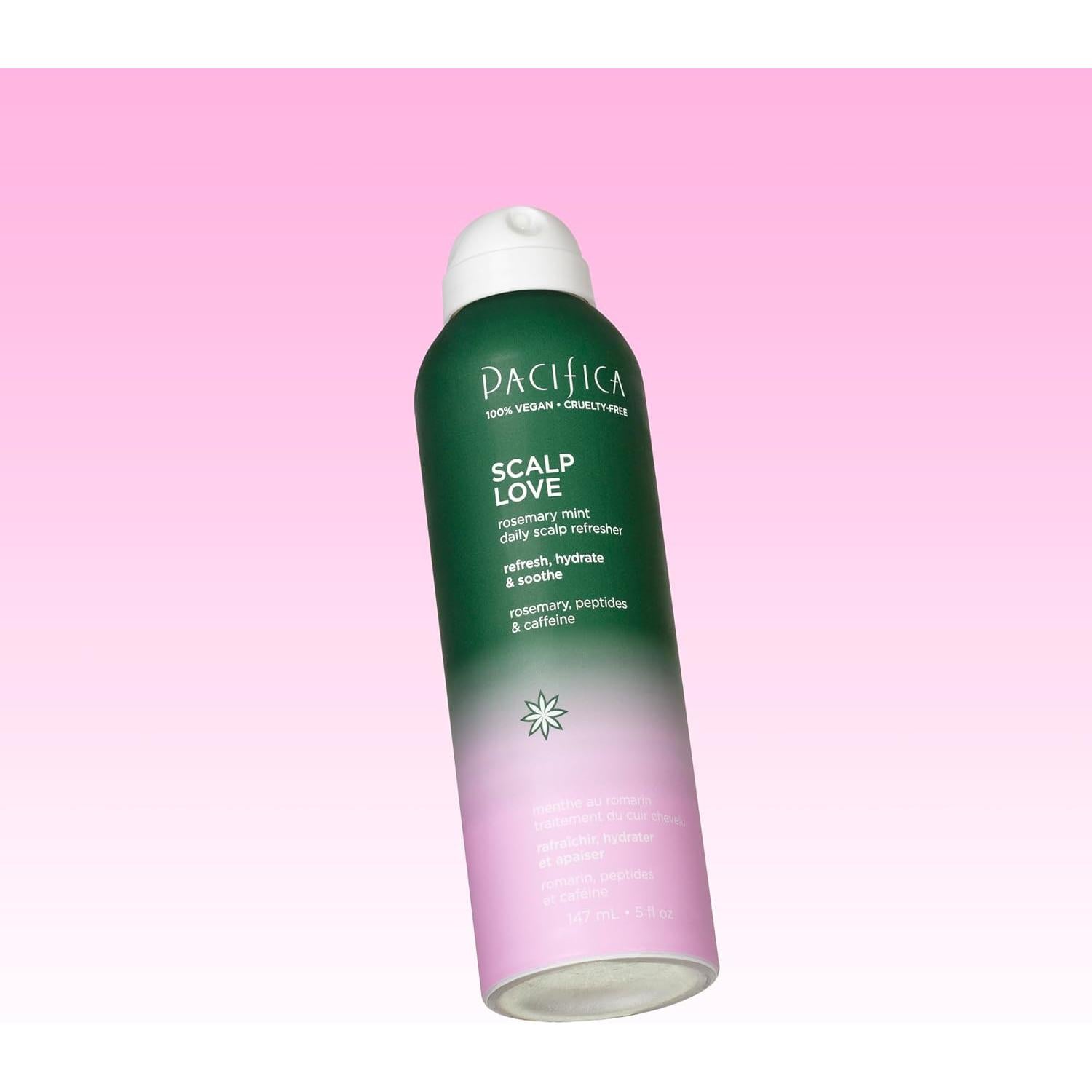 Spray Tratamiento Cuero Cabelludo Pacifica 142g - Romero y Péptidos