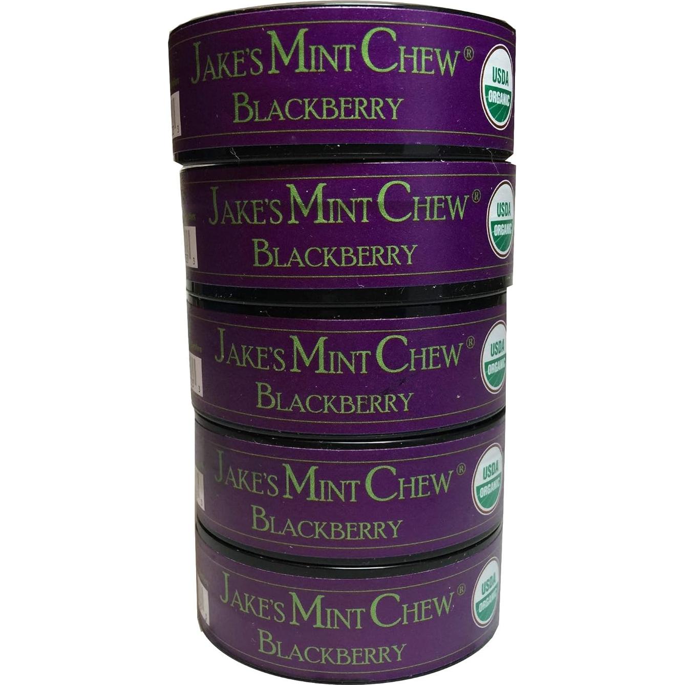 Jake's Mint Chew Mora 5 Latas + Funda de Lata DC Crafts Nation