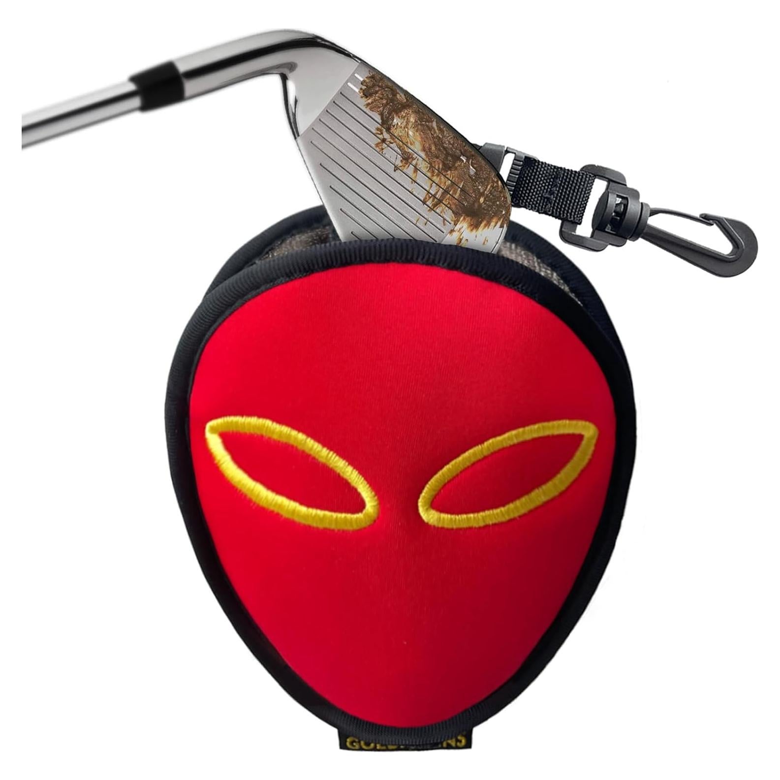 Limpiador de Palos de Golf GOLDALIENS G-G-GLCB-2023 Rojo