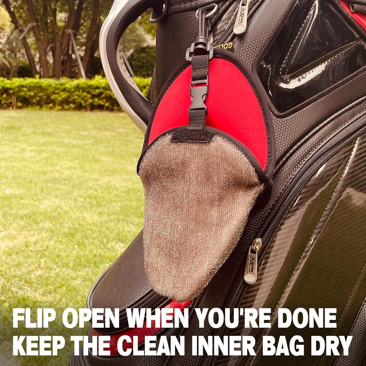 Limpiador de Palos de Golf GOLDALIENS G-G-GLCB-2023 Rojo