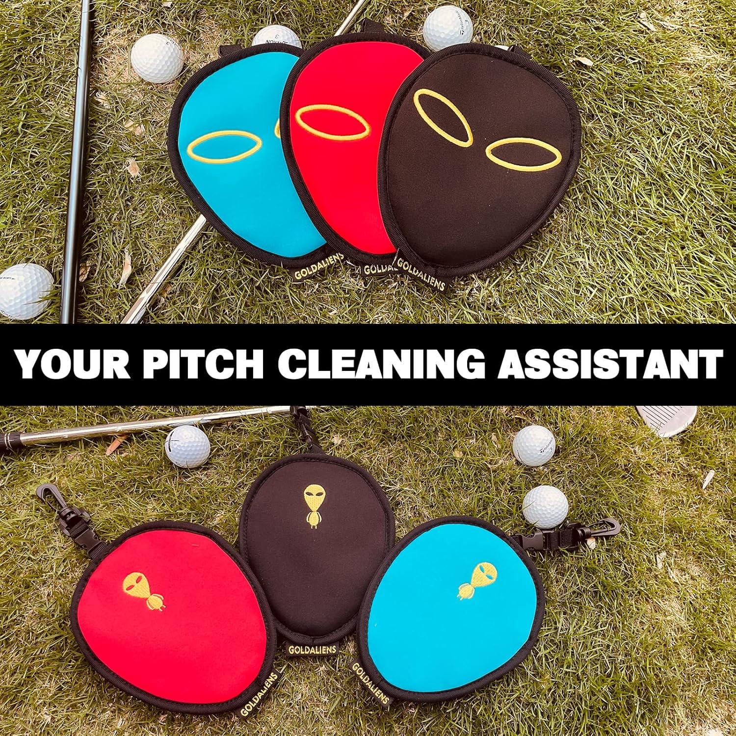Limpiador de Palos de Golf GOLDALIENS G-G-GLCB-2023 Rojo