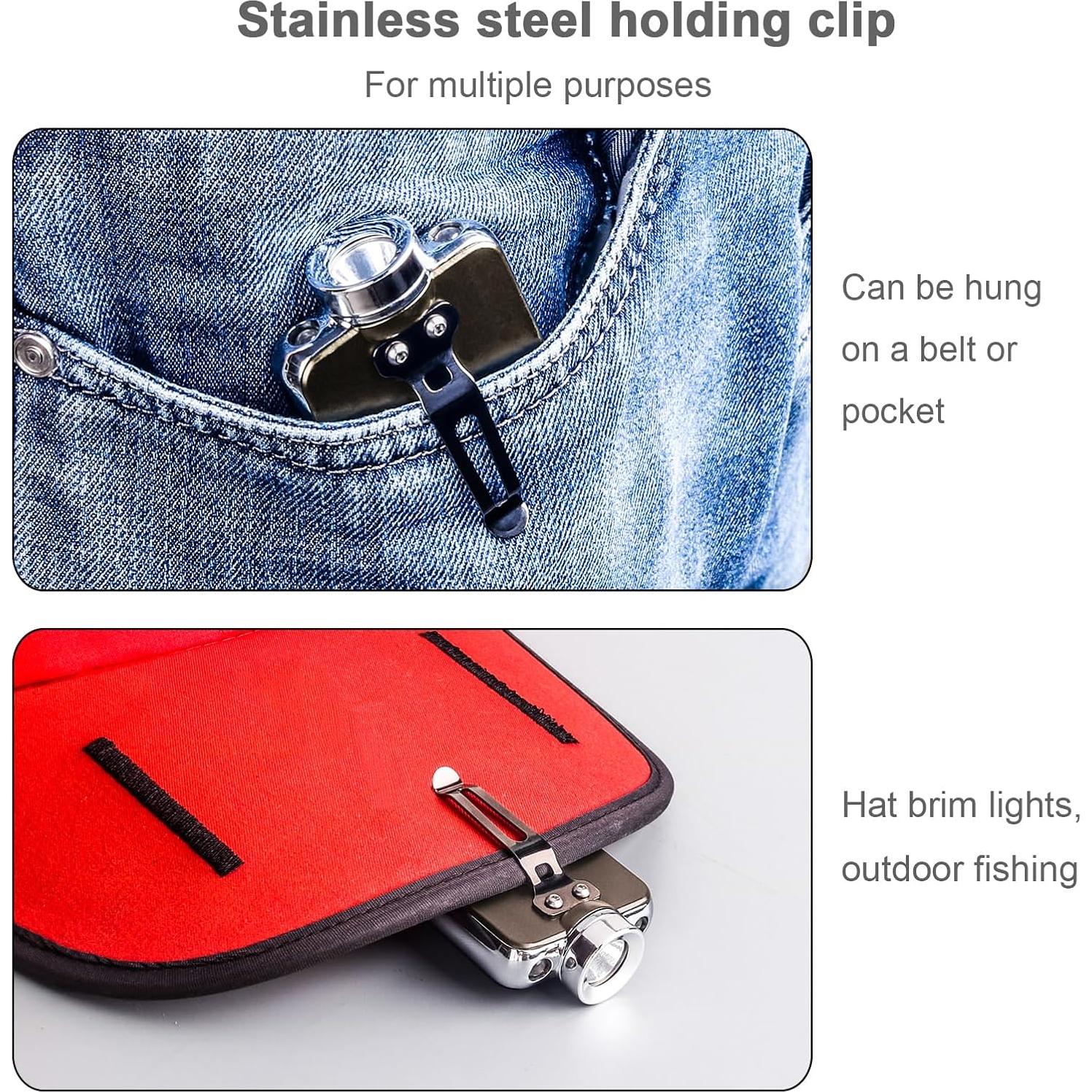 Linterna de llavero LIGHTFE MK63 300LM 3 en 1 Luz UV Roja Blanca