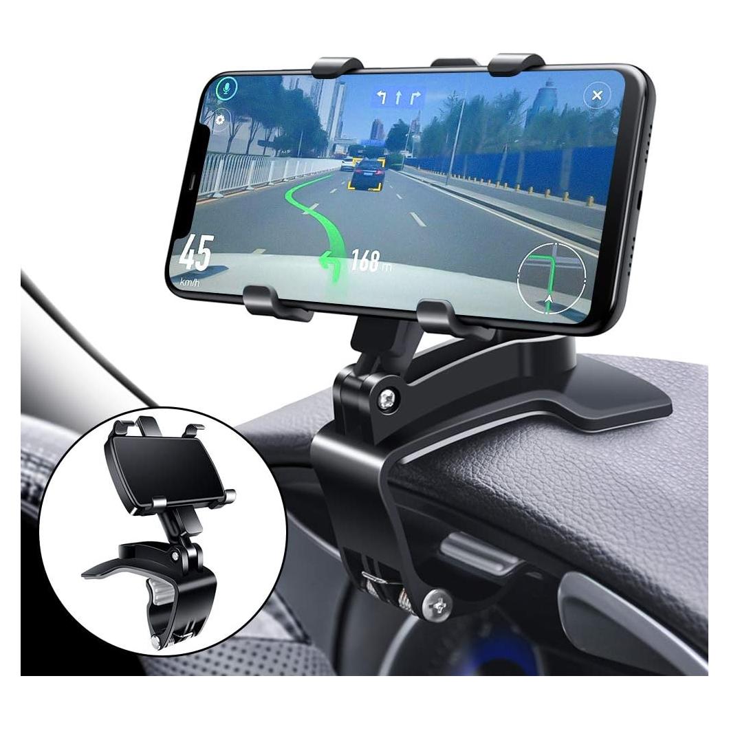 Soporte para Teléfono de Coche FONKEN Universal 4-6.8" Negro