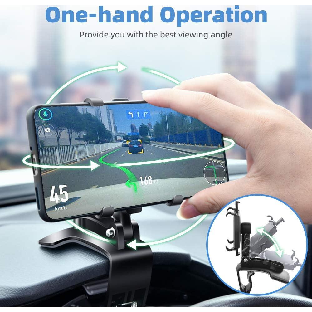 Soporte para Teléfono de Coche FONKEN Universal 4-6.8" Negro