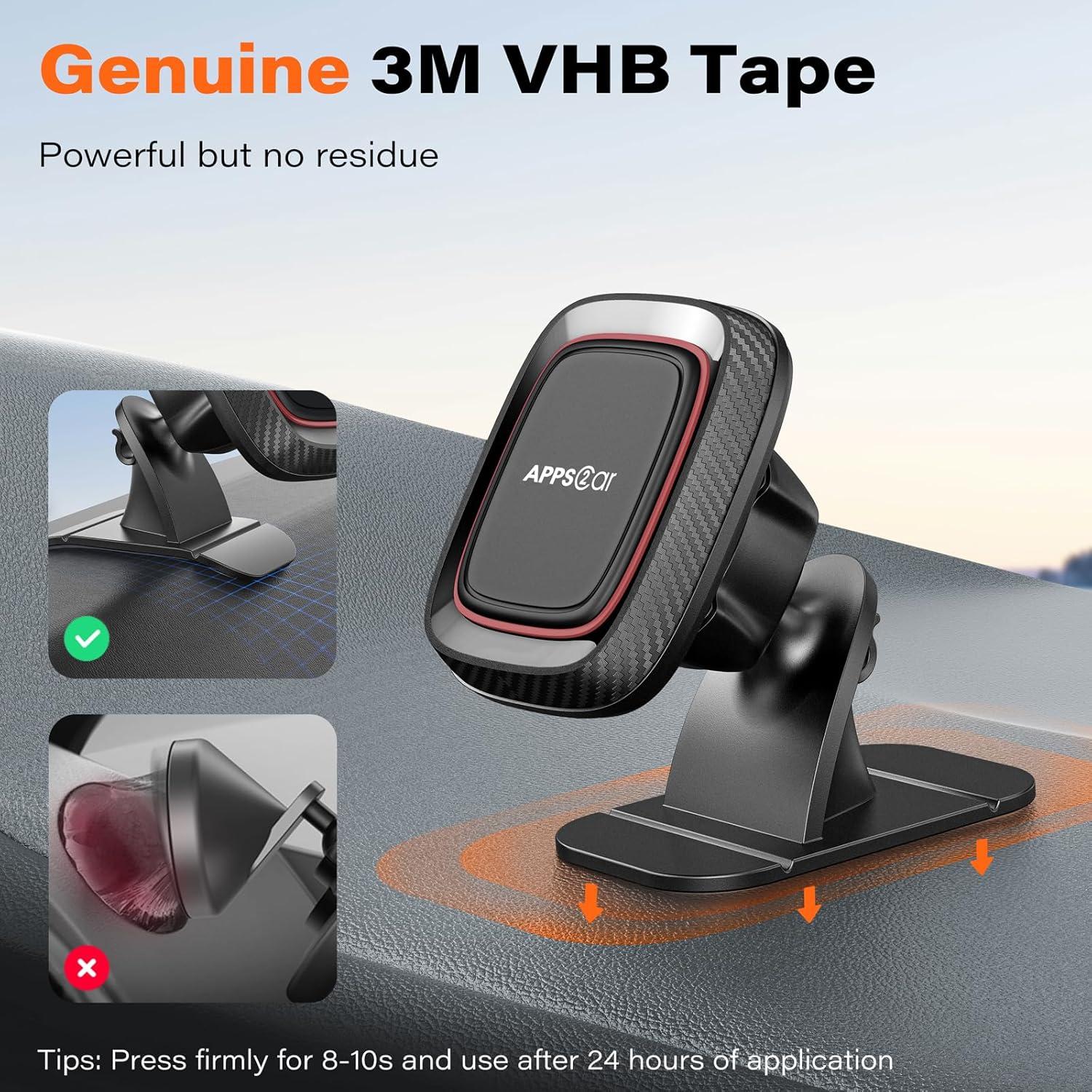 Soporte Magnético para Teléfono en Auto Wiiki-Tech 2 Paquetes