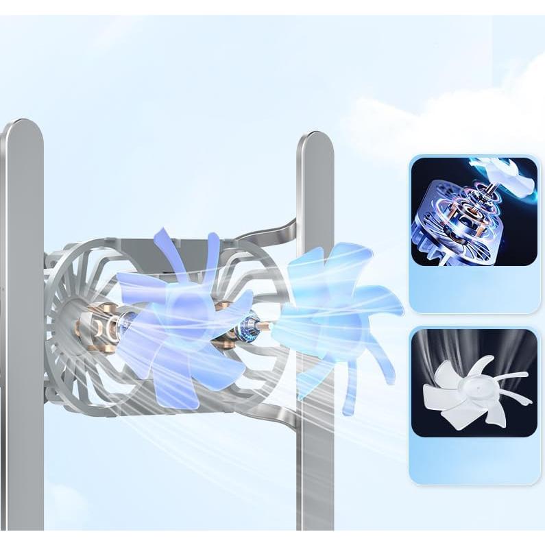 Soporte para Laptop Miteng Plegable con Ventiladores 17.3 cm