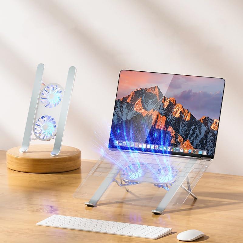 Soporte para Laptop Miteng Plegable con Ventiladores 17.3 cm