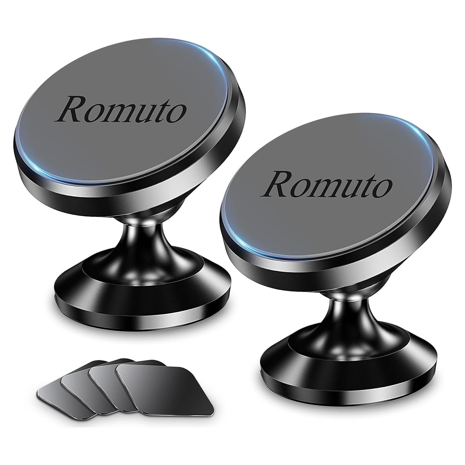 Soporte Magnético para Teléfono Romuto 2-Pack Mini Fuerte