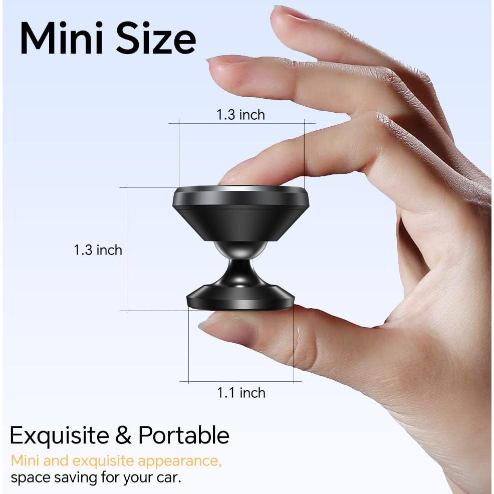 Soporte Magnético para Teléfono Romuto 2-Pack Mini Fuerte