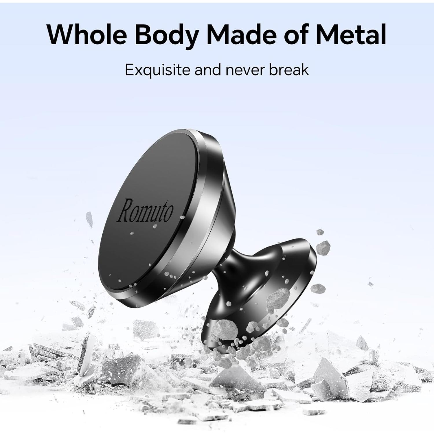 Soporte Magnético para Teléfono Romuto 2-Pack Mini Fuerte