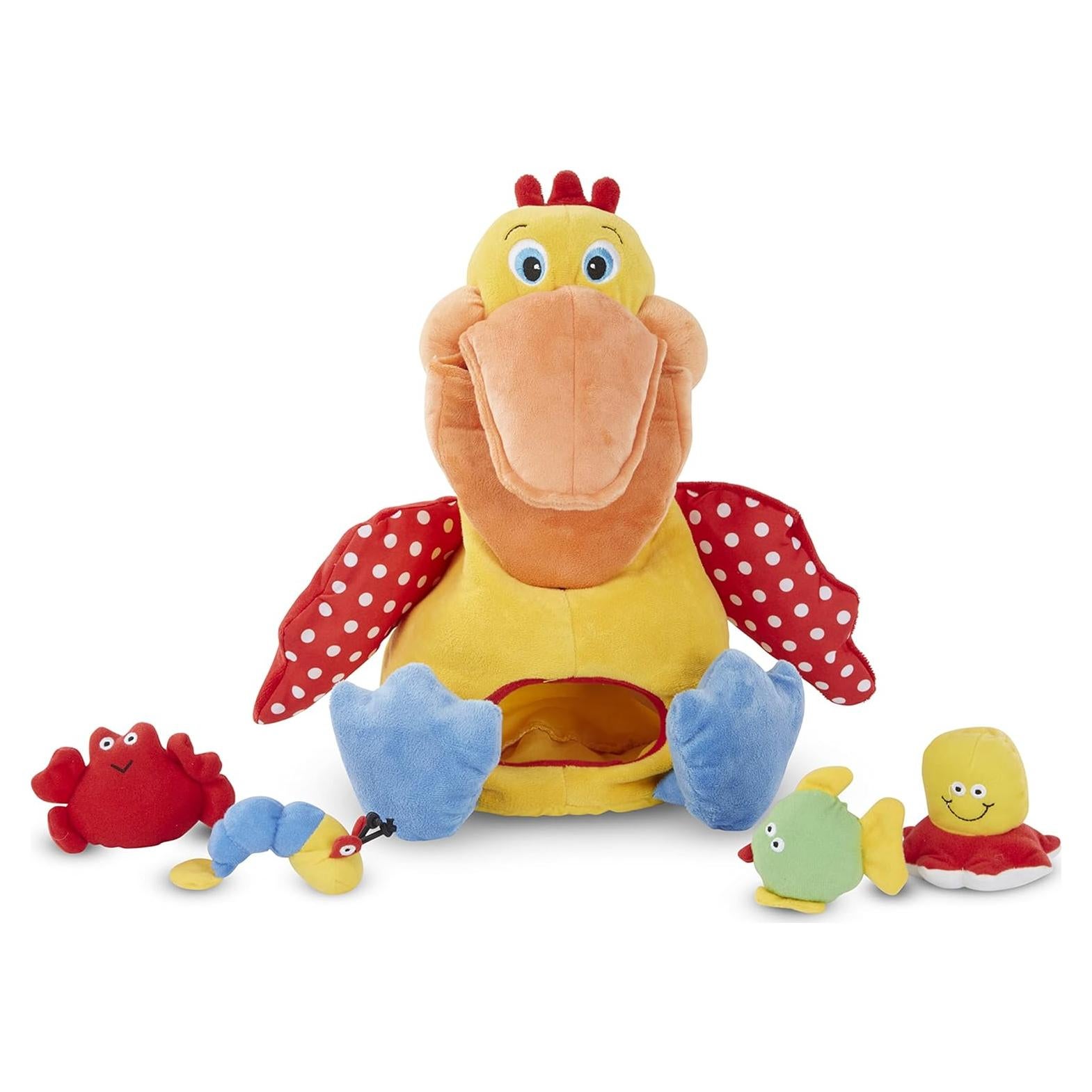 Juguete Educativo Pelícano de Peluche Melissa & Doug 29cm