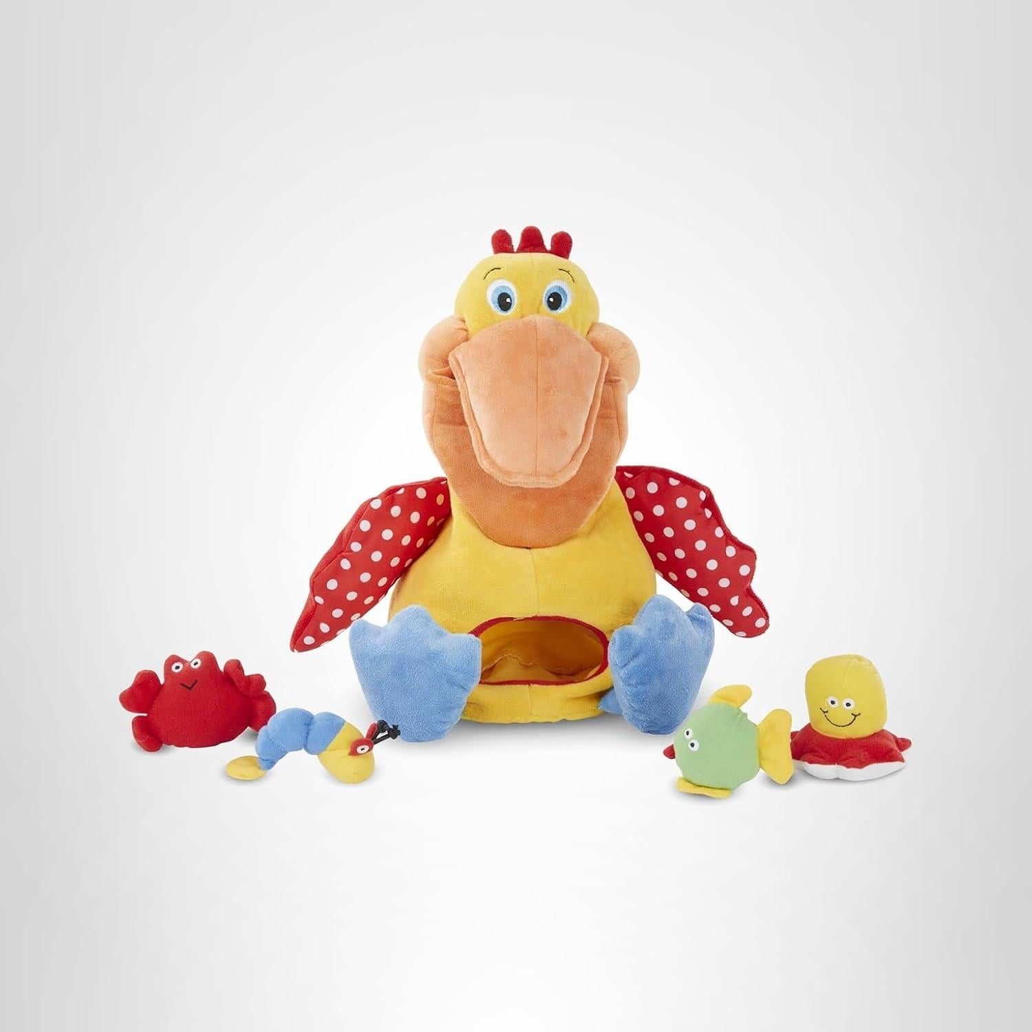 Juguete Educativo Pelícano de Peluche Melissa & Doug 29cm