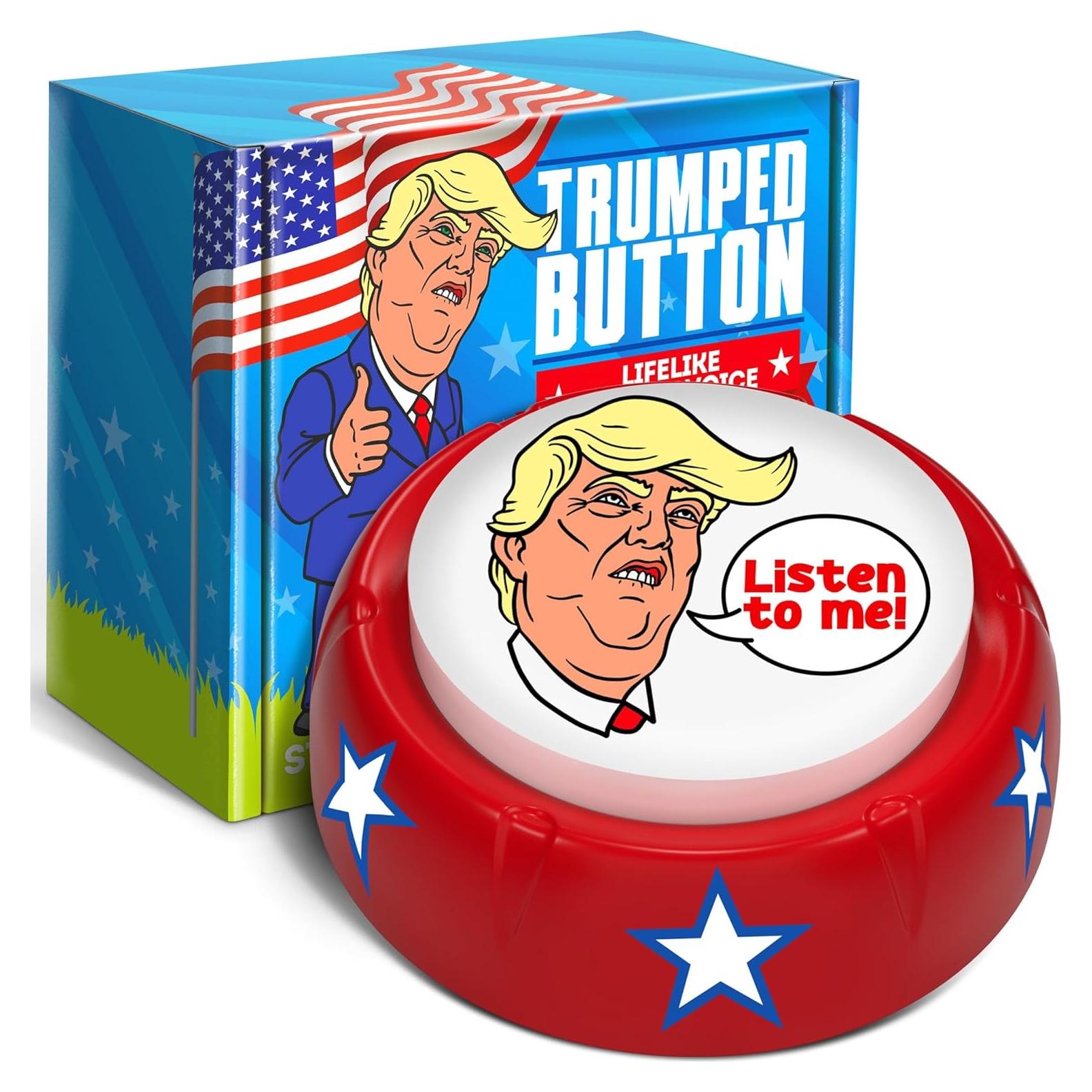 Botón de Chistes de Papá VELOXE con Voz de Donald Trump