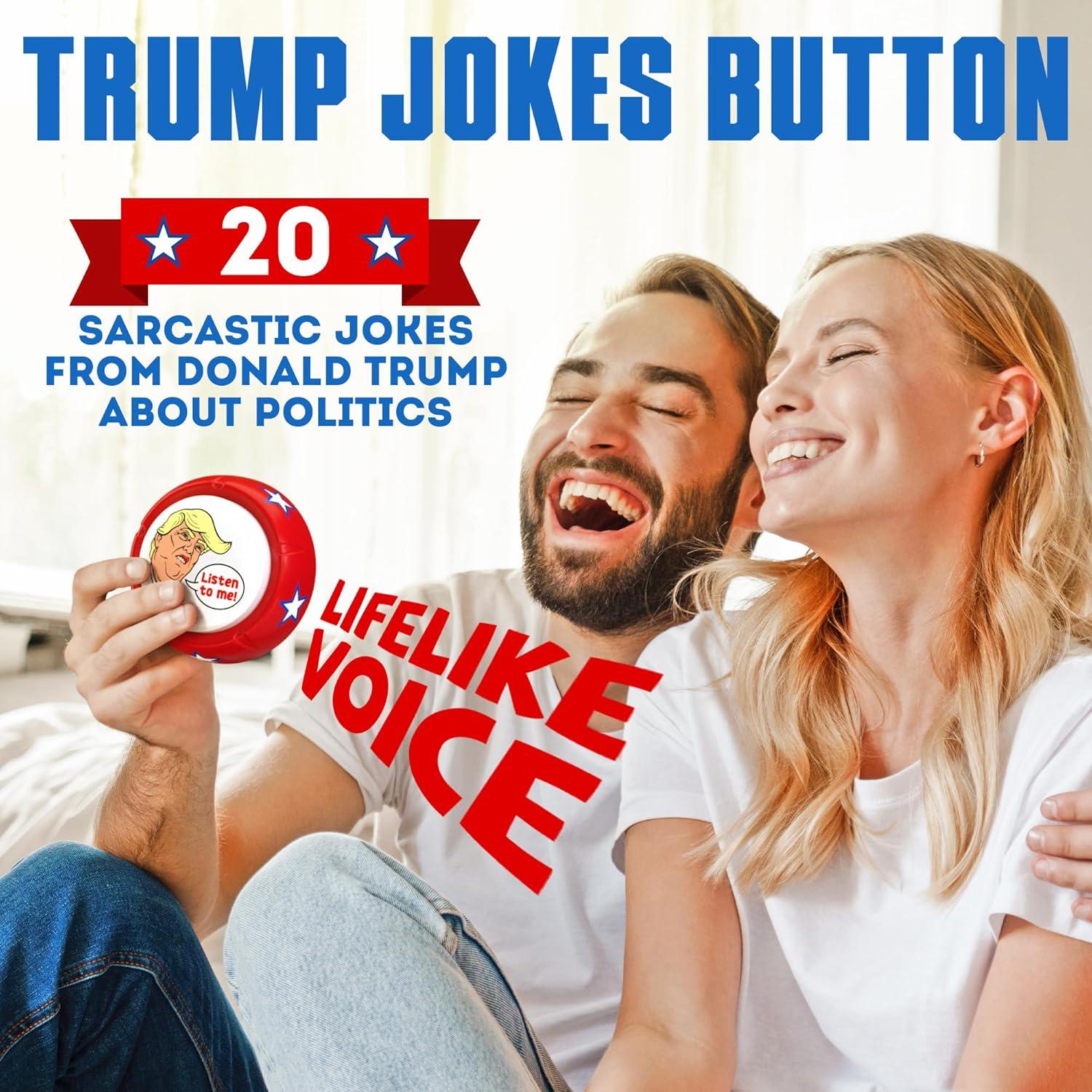 Botón de Chistes de Papá VELOXE con Voz de Donald Trump