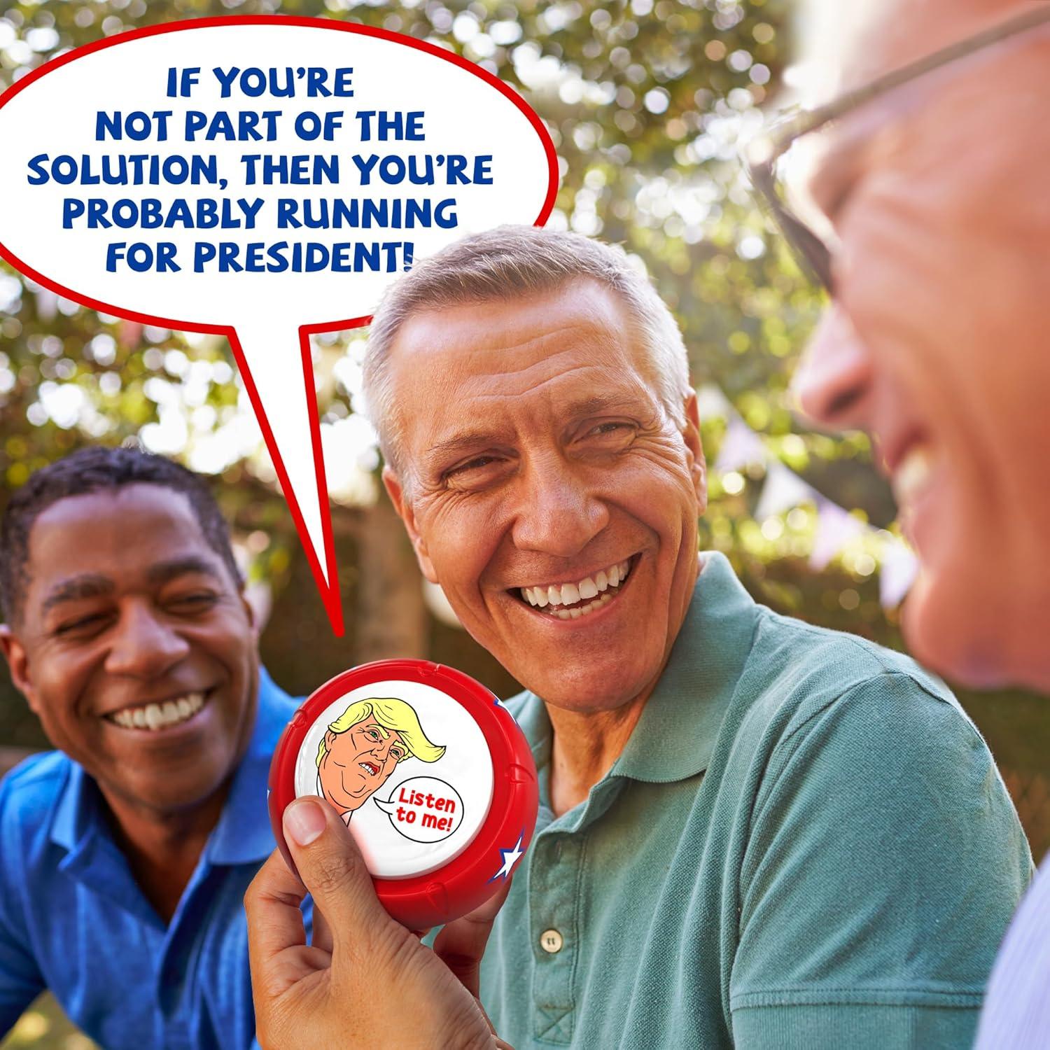 Botón de Chistes de Papá VELOXE con Voz de Donald Trump