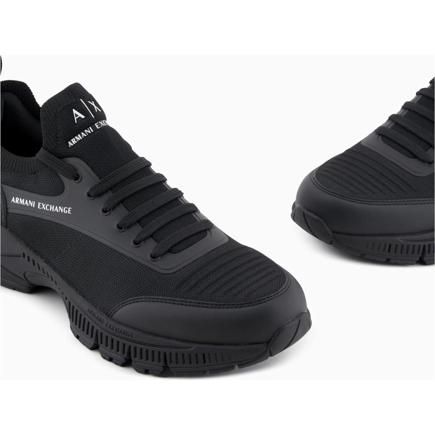 Zapatillas Armani Exchange Hombres Speed Negro 6