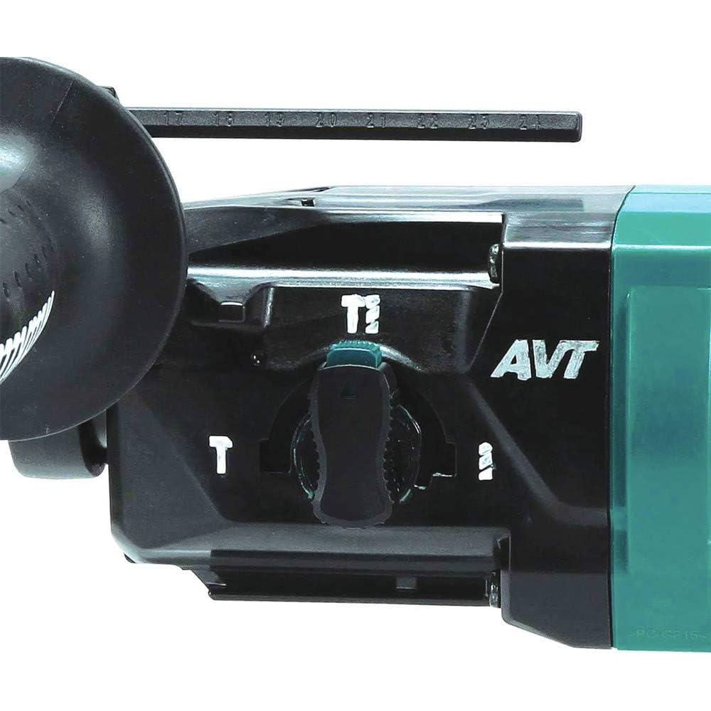 Martillo Rotativo Inalámbrico Makita XRH12ZW 18V con Extractor HEPA