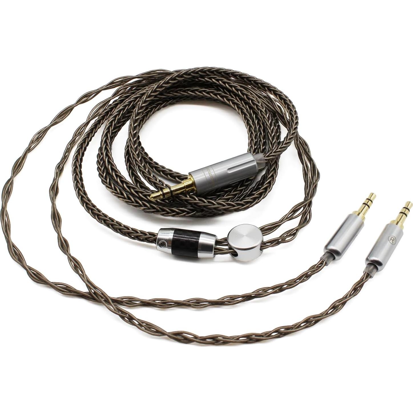 Cable de Reemplazo Trenzado Youkamoo 1.8m 3.5mm Doble Macho