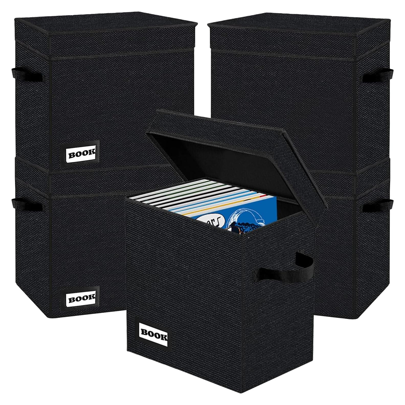 5 Cajas de Almacenamiento de Cómics YNSZAS 30x25x20 cm