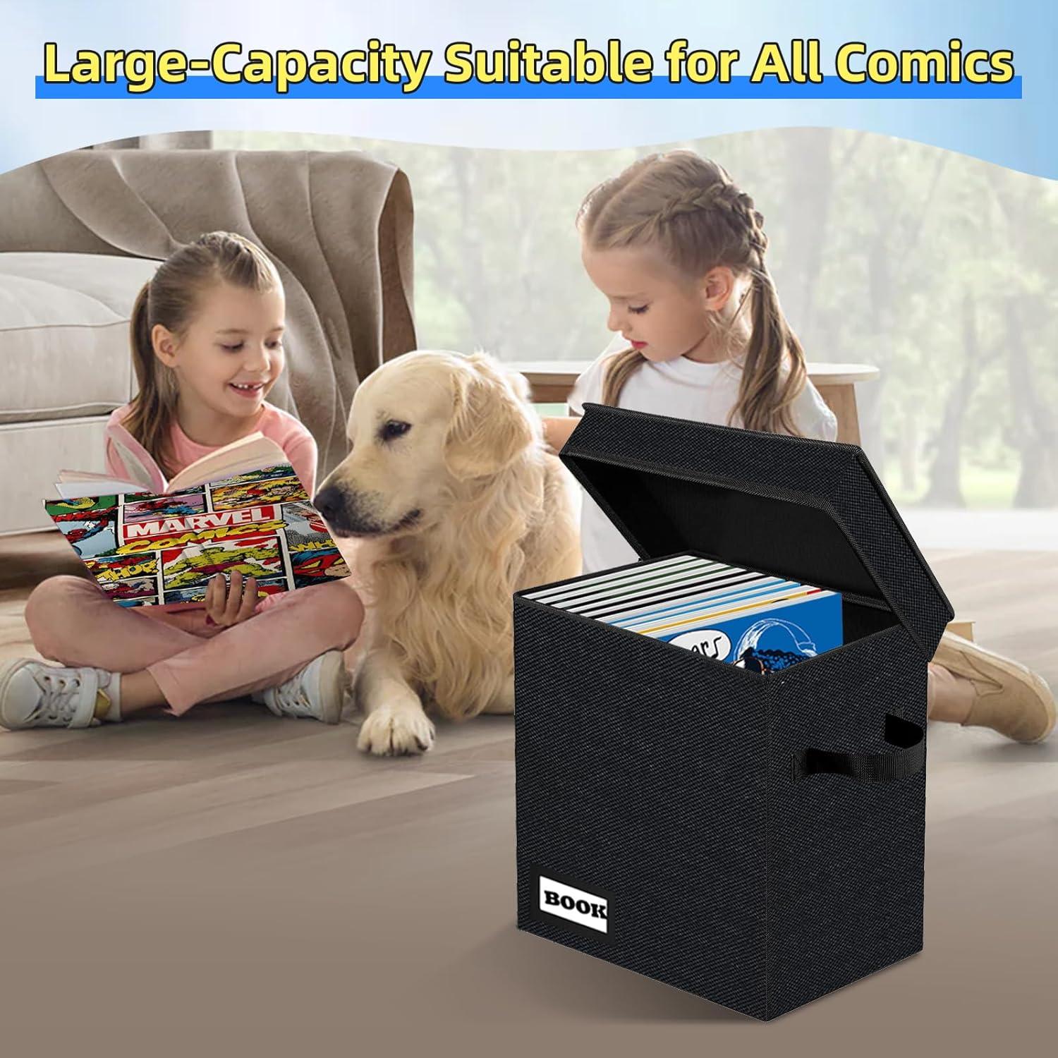 5 Cajas de Almacenamiento de Cómics YNSZAS 30x25x20 cm