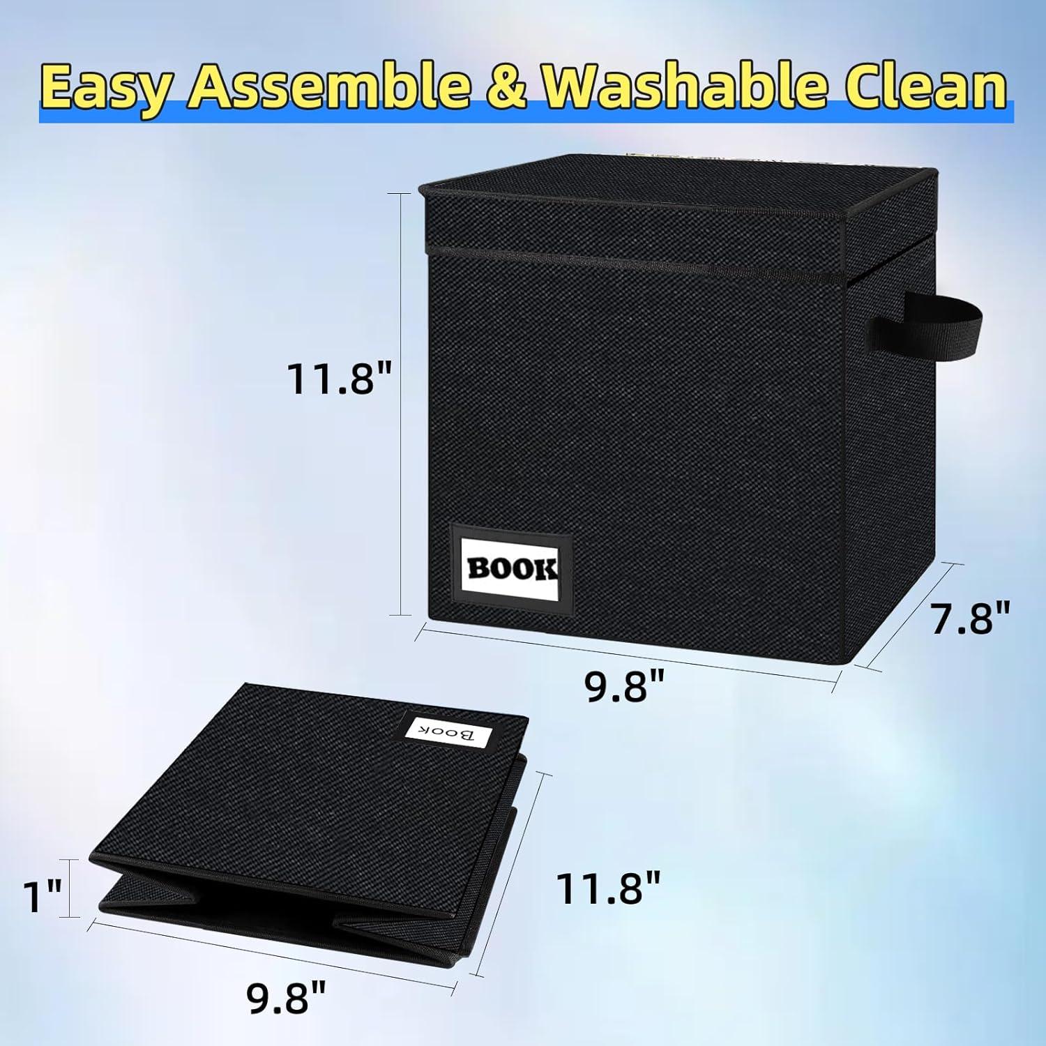 5 Cajas de Almacenamiento de Cómics YNSZAS 30x25x20 cm