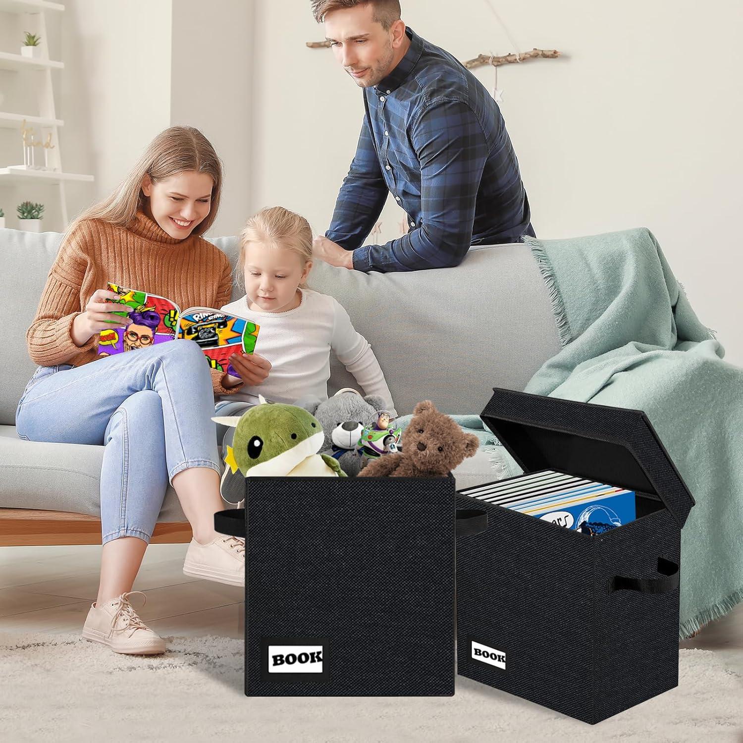 5 Cajas de Almacenamiento de Cómics YNSZAS 30x25x20 cm