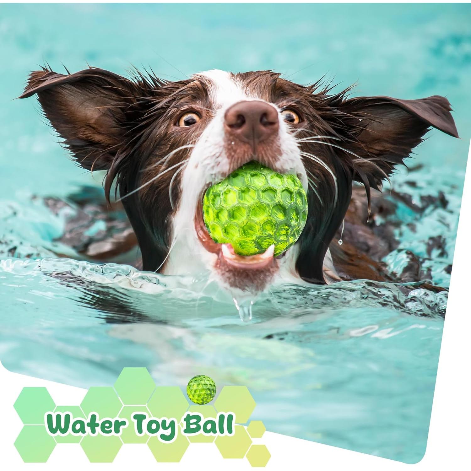 Pelota Squeaky para Perros Grandes ZRIFAQESW - Indestructible 8.13cm