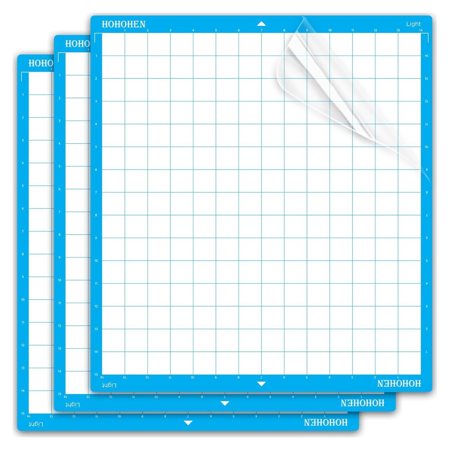 Alfombrillas de Corte Hohohen 3 Pack 35.56x38.1 cm para Cameo Plus