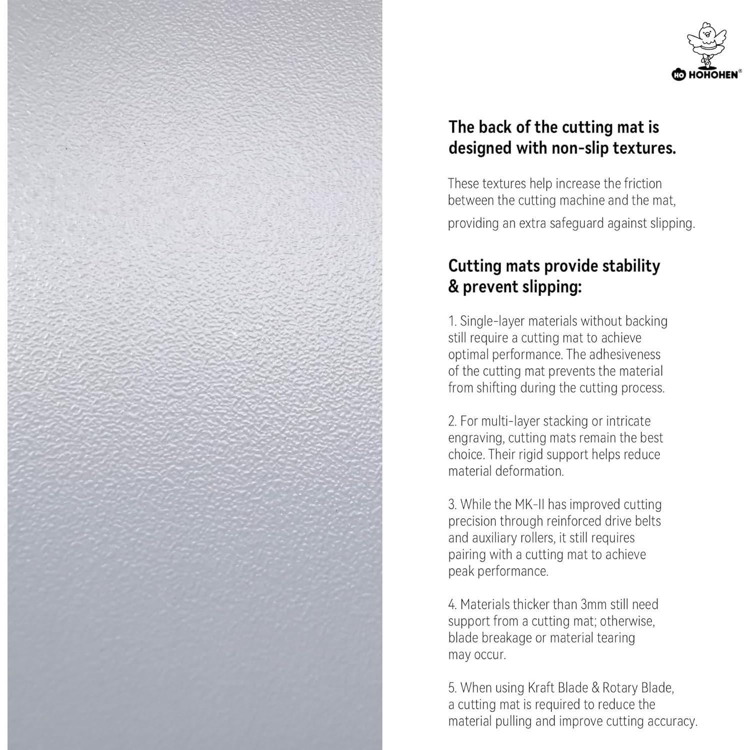 Alfombrillas de Corte Hohohen 3 Pack 35.56x38.1 cm para Cameo Plus