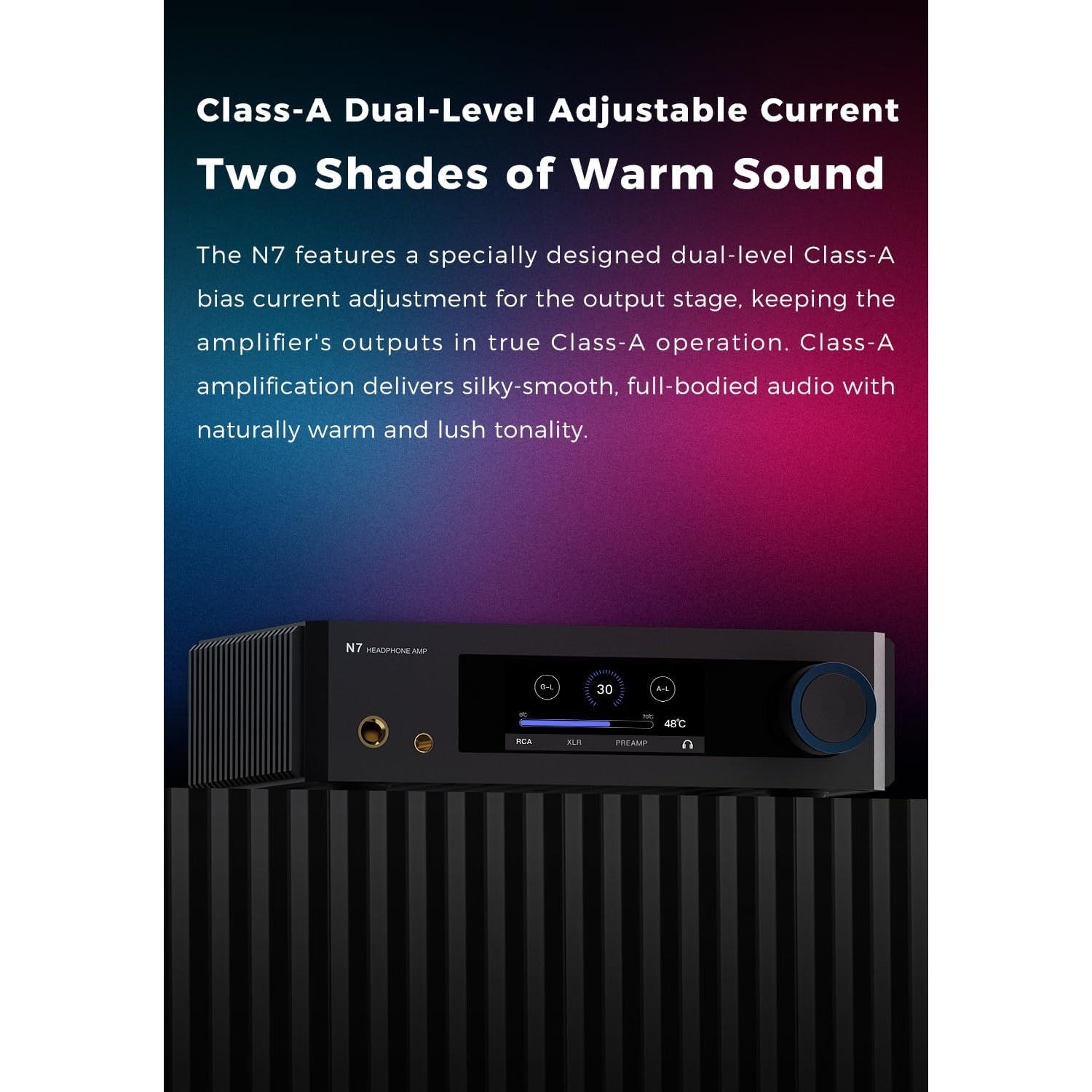 Amplificador de Auriculares Aune N7 Clase A Discreto 1.93kg