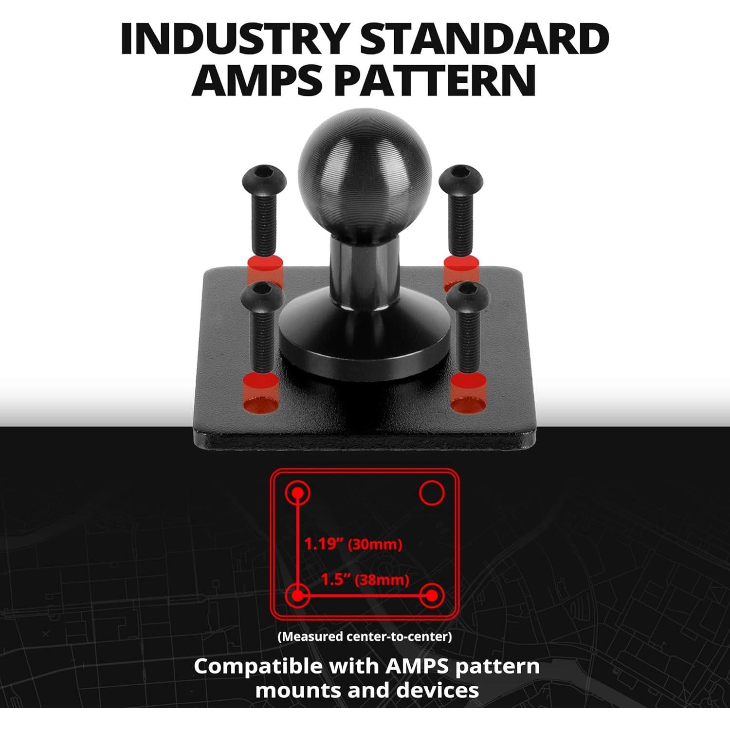 Soporte de Tablet Tackform Enduro para Montaje en Pared - Compatible con iPad y Surface Pro